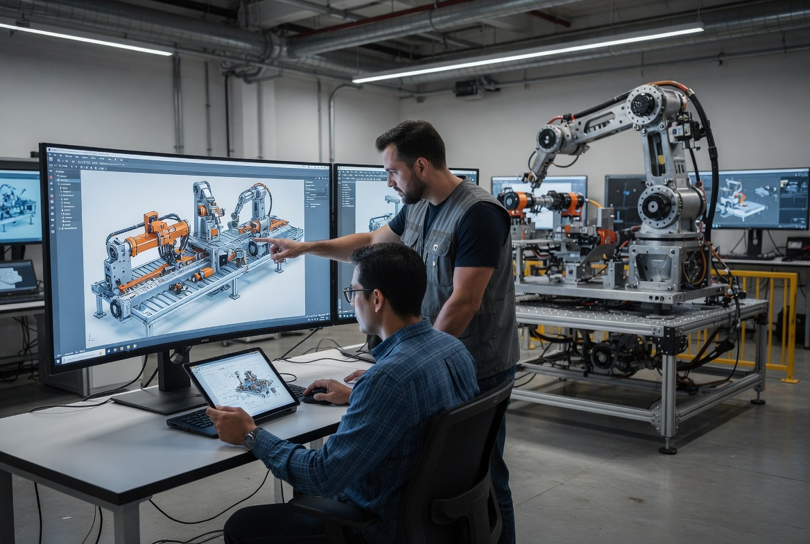 Bespoke Machine Design & Build Services - MASK Control Systems Ltd