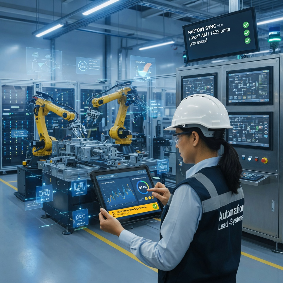 Industrial Automation Experts | End-to-End Bespoke Systems